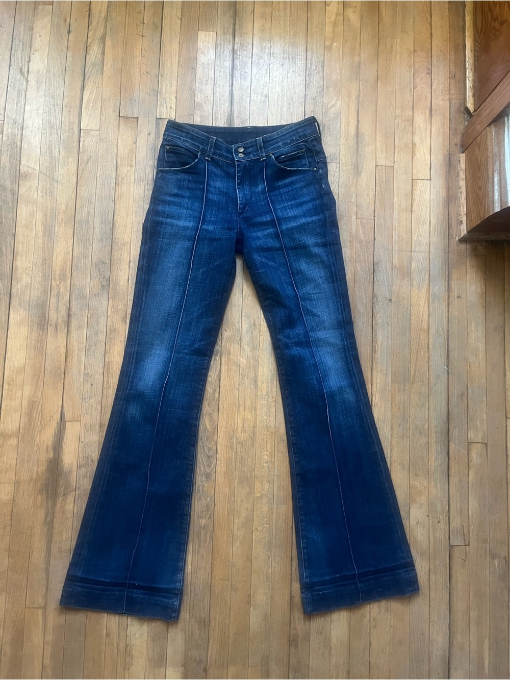 Citizens Of Humanity Dark Indigo Flare Jeans
